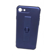 Capa De Silicone Motomo Con Anillo De Dedo Para Apple Iphone 7 / 8 (4.7) Azul